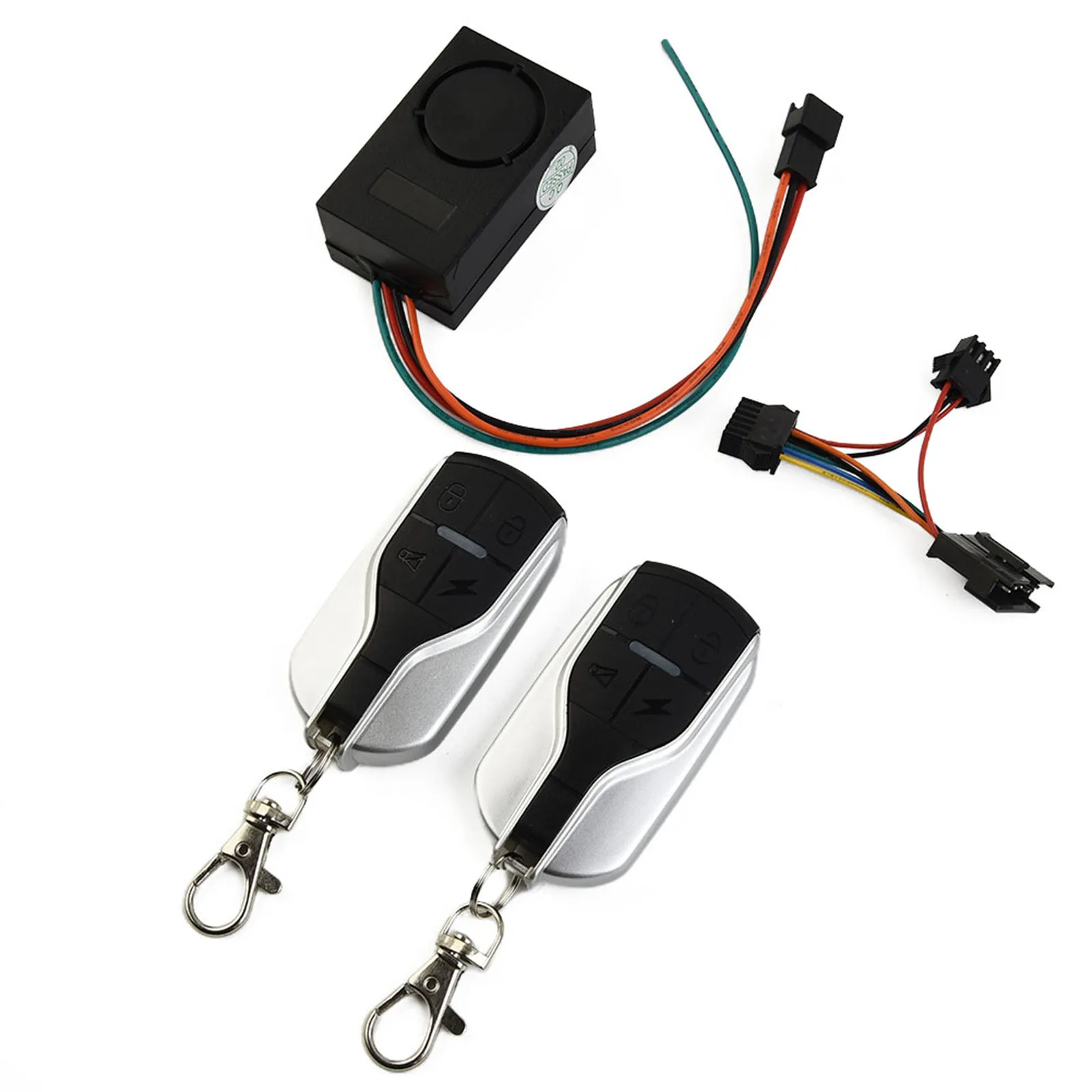 Ebike Anti-theft Alarm 36-72V With Two Switch For Electric Scooter Scooter Bike Bicycle Accessories Equipments