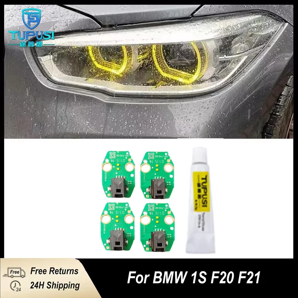 

Yellow Angel eyes Modules For BMX 1 Series F20 F21 LCI 116i 118i 120i 125i 116d LED Headlight Daytime Running Light 63117428425