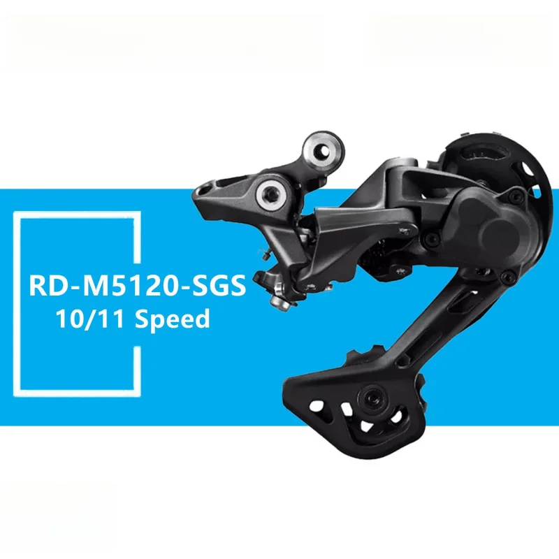 

For SHIMANO DEORE RD-M5120 Rear Derailleur 10/11 Speed Shadow RD+ MTB Bike Rear Mech 1x10 2x10 2x11 Original Parts