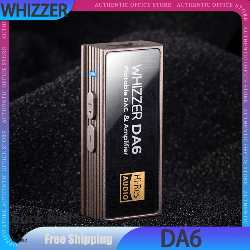 Whizzer Da6 Hifi Gamer Headphone Amplifier Dual Cs43198 Decoding Ear Amplifier 768/32bit Dop256 Custom Earphone Accessories Gift