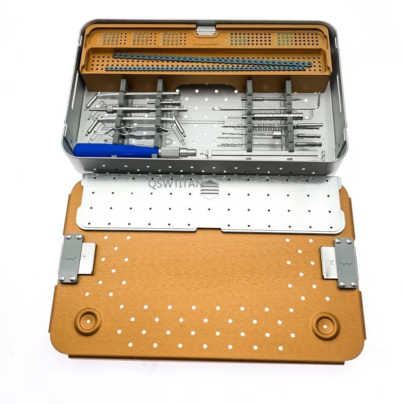 

Титановая система крепления ALPS: ортопедический хирургический набор для ветеринарии и малых животных