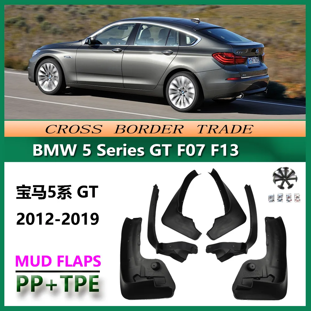 For BMW 5 Series GT 2012-2019 6 Series GT 2018-2024 Mud Flaps Front Rear Splash Guards Gran Turismo