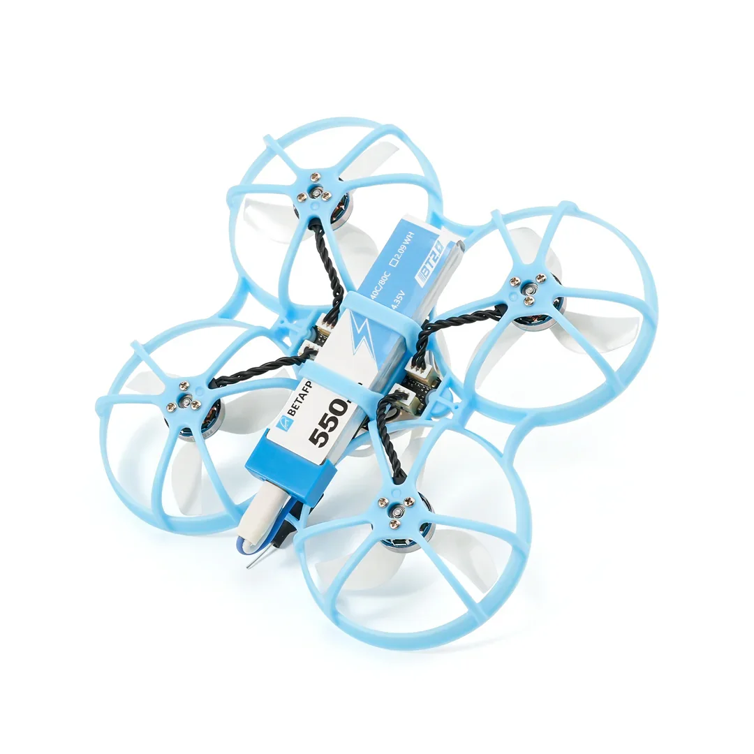 BETAFPV Meteor75 Pro بدون فرش Whoop Quadcopter 1102 22000KV محرك بدون فرشاة F4 1S 5A وحدة تحكم في الطيران بطارية 550mah