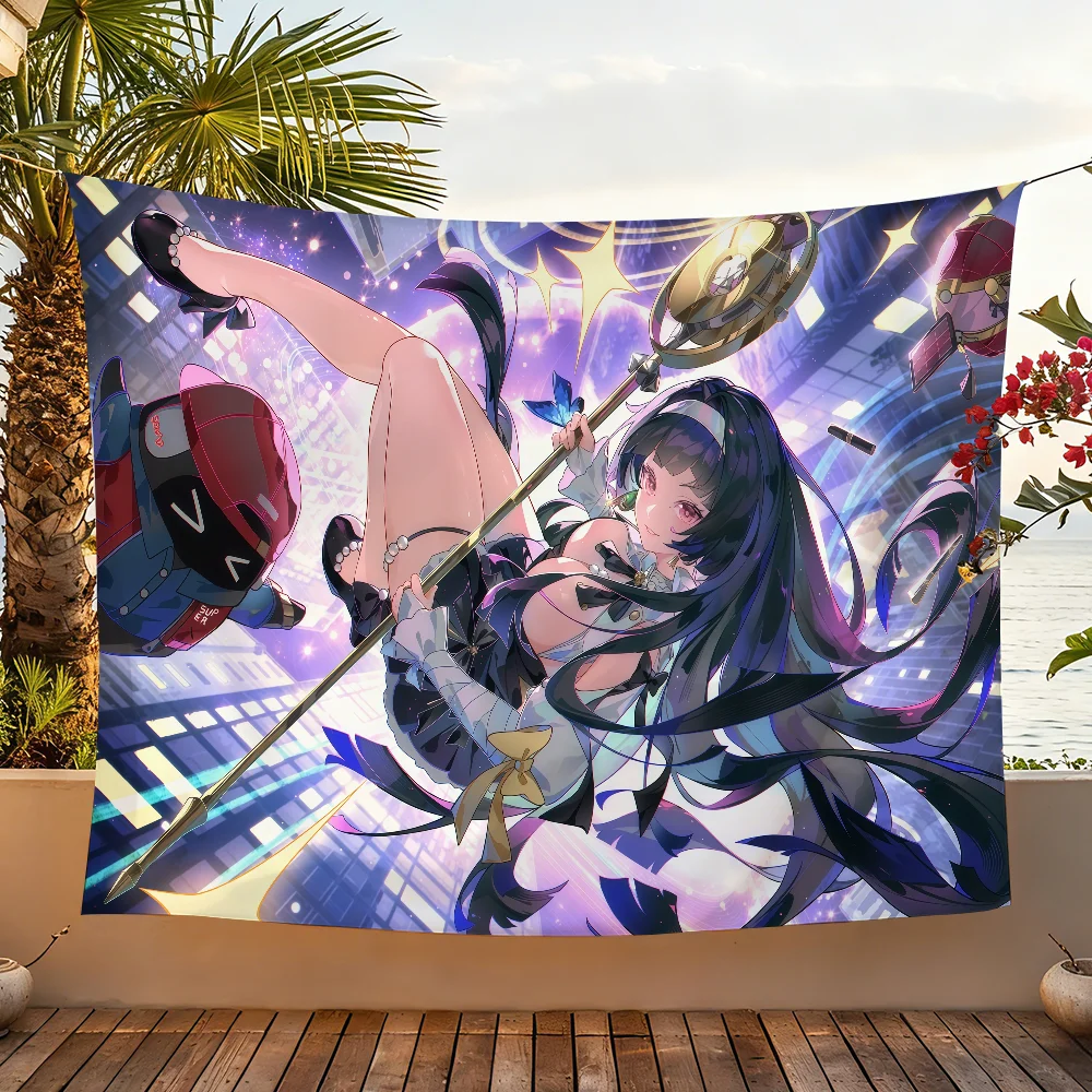 Astra Yao Game Zenless Zone Zero flag For Garden Party Living Room Home Wall Decor Banner Bedroom Outdoor Tapestry