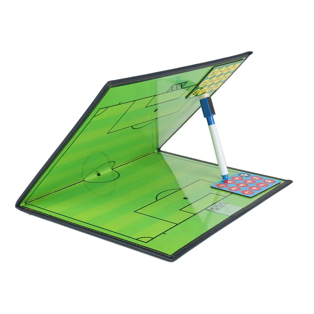 Magnetic Soccer Board Folding Football Coaching tactics Tactical plate book set with Marker Pen Clipboard Hot Sale