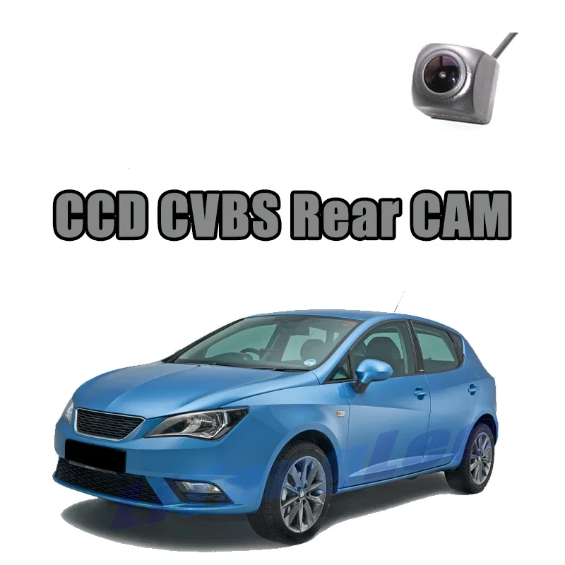 

Car Rear View Camera CCD CVBS 720P AHD For SEAT Ibiza Mk4 6J ST SC 2008~2017 Reverse Night Vision WaterPoof Parking Backup CAM