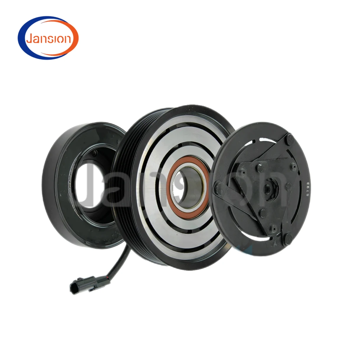 AC A/C Air Conditioning Compressor Clutch Pulley For ZEXEL/VALEO DKV-11 FOR DACIA LOGAN SANDERO DUSTER DOKKER 1.5 DCI 926009154R