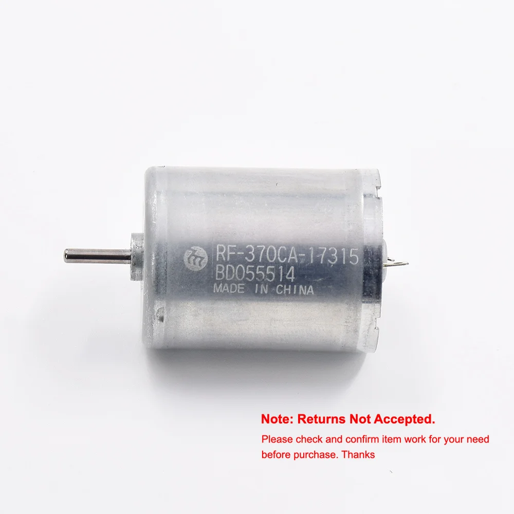 DC Motor 6V-12V Micro Motor RF-370CA-17315