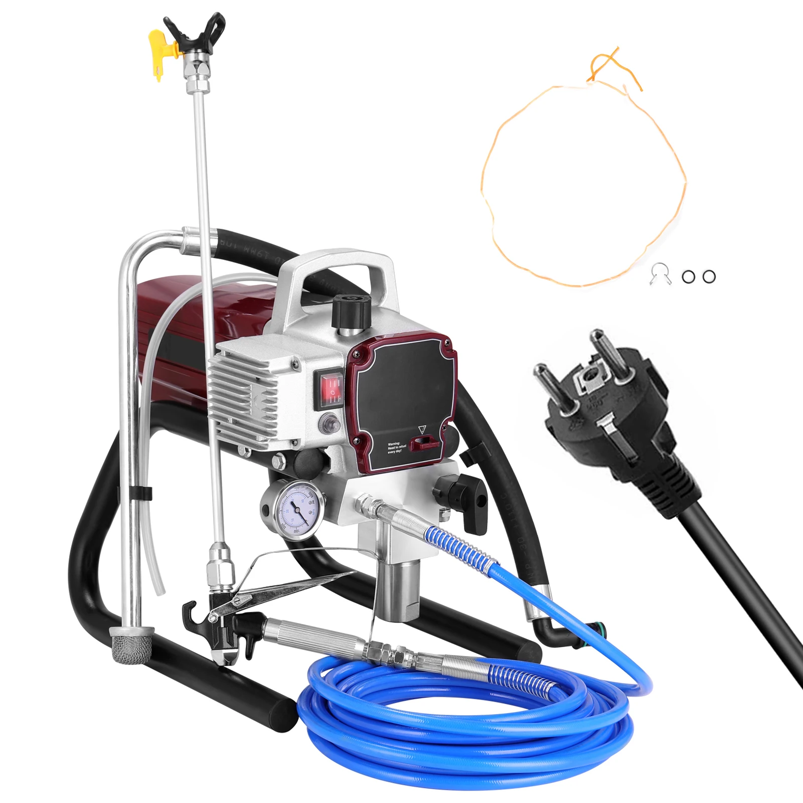 Airless Spraying Machine Professional High-pressure Airless Spraying Machine Electric Paint Sprayer Internal-feed Painting Tool