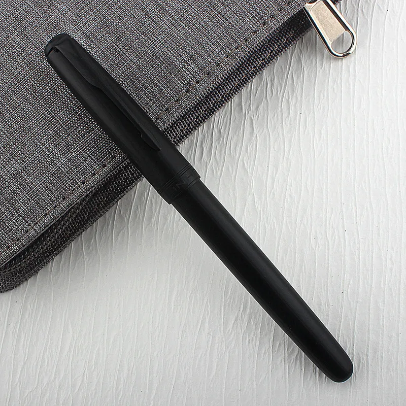 

Jinhao 75 Black Business Office Student School Stationery Supplies EF 0.38mm Nib Fountain Pen New