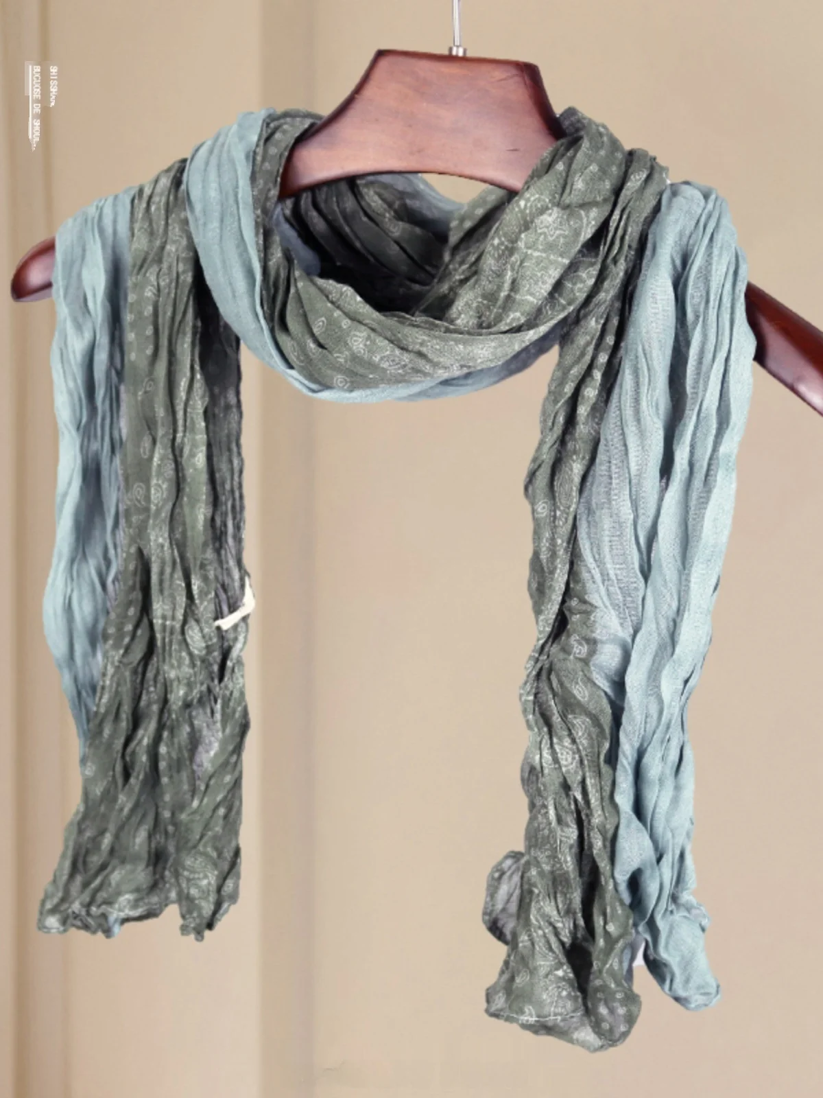 

Universal Men Women Folded Walnut Silk Scarf Summer Sunscreen Travel Photoaphy Autumn Winter Cold Pre Long Rectangle