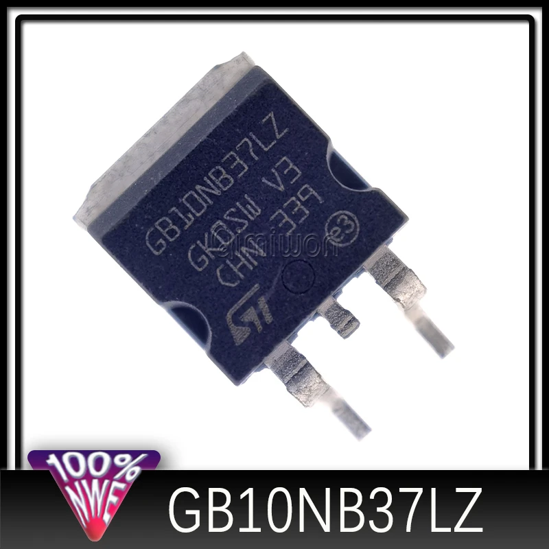 Free Shipping 10-50PCS STGB10NB37LZ STGB10NB37 GB10NB37LZ GB10NB37 SOP IC TO-263