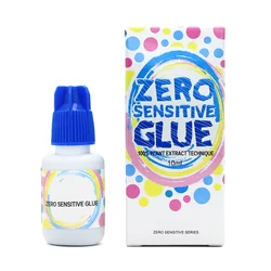 Zero Sensitive Professional Odorless Anti Allergic Eyelash Glue for Volume Eyelashes Grafting Fast Drying Long Lasting Adhesive