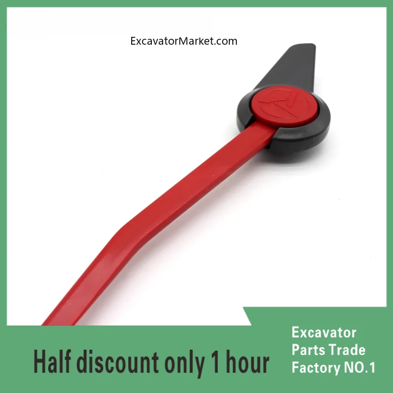 

Rhino Jinggong Xinhao Lingong Jinlijin Wheel Excavator Accessories Pilot Safety Lock Hydraulic Handle Switchexcavator Parts