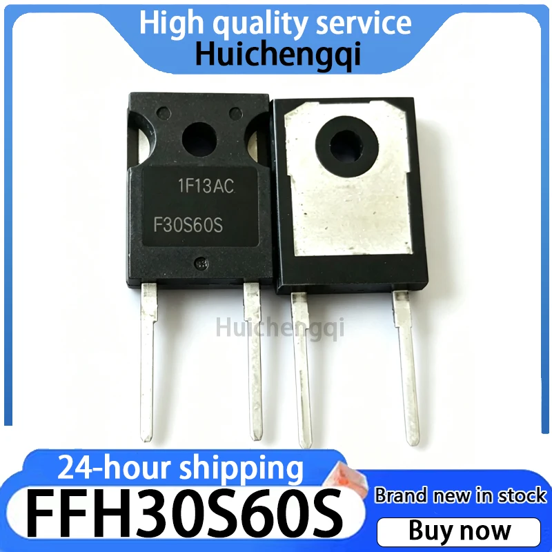 5PCS FFH30S60S TO-247-2 600V 30A Fast Recovery Diode