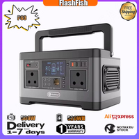 Flashfish P63 Portable Charging Station 520WH 500W Solar Generator Home Outdoor Camping Emergency Backup Mobile Power Station