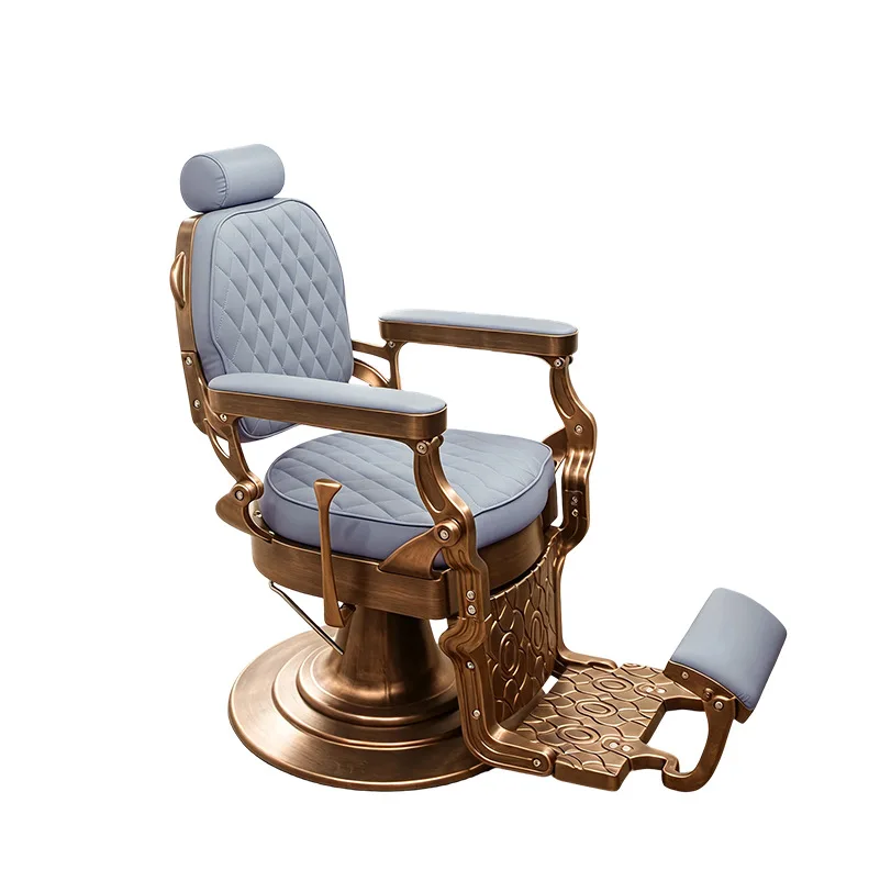 LH barber shop can put down the lift shaving chair hair salon hair cutting chair