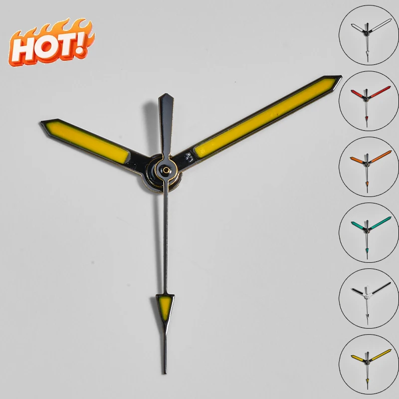 Orange Black Red Green Watch Hands Accessories Watch pointer NH35 NH36 4R 7S Hands fits for NH35/NH36 Movement Watch Parts