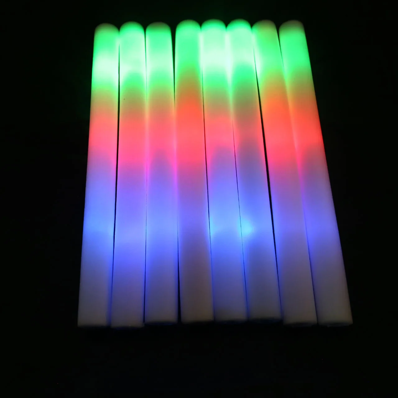 

100 PCS LED Foam Glow Sticks 3 Kinds Portable Hot Selling Luminous Party Favor for Concerts and Events Glow in the Dark Effect