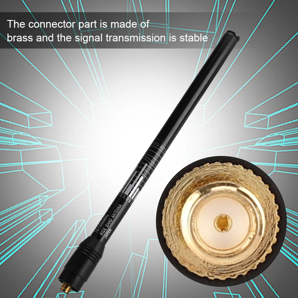 2.15dBi Telescopic Antenna Antenna RH-795 2.15dBi 70-1000MHz Max.10W SMA J HT/Scanner Telescopic Antenna Telescopic Antenna view 2