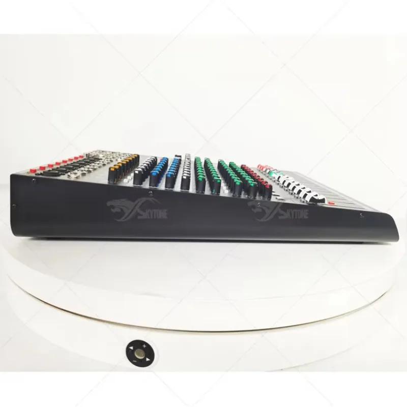 DM8 جهاز مزج الصوت 8 قنوات تسجيل وحدة التحكم مع 199 DSP تأثير 48 فولت قوة فانتوم جهد واسع قطعة واحدة #6