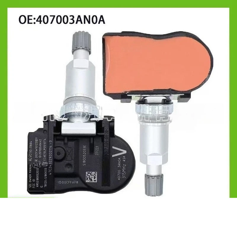 

40700-3AN0A 1/4pcs TPMS Tire Pressure Monitor Sensor 40700-3AN0B for Nissan Frontier Maxima NV200 Sentra Versa