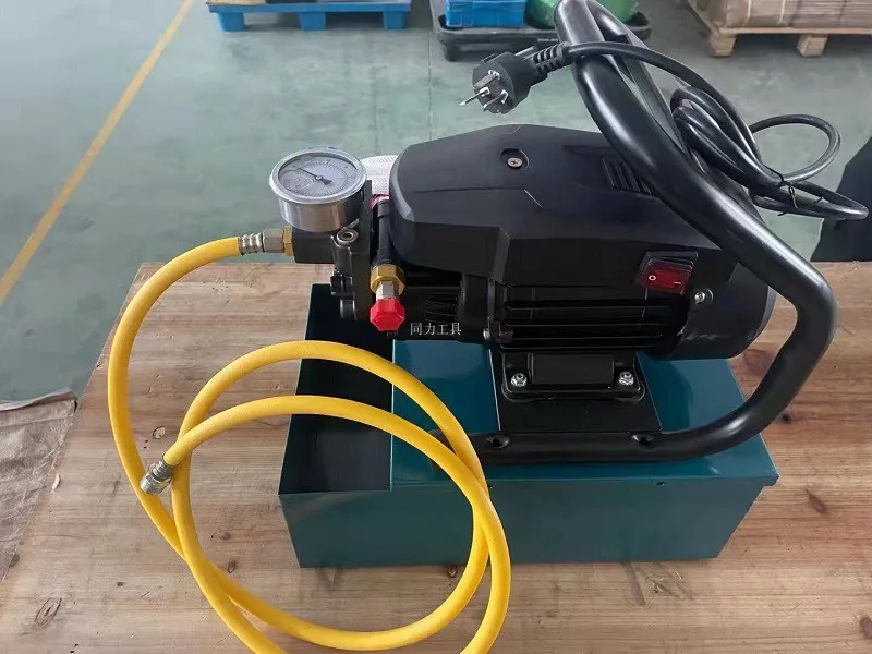 Portable Electric Pressure Test Pump 25kg 60kg PPR Pipeline Hydro Tester Leak Detection Tool