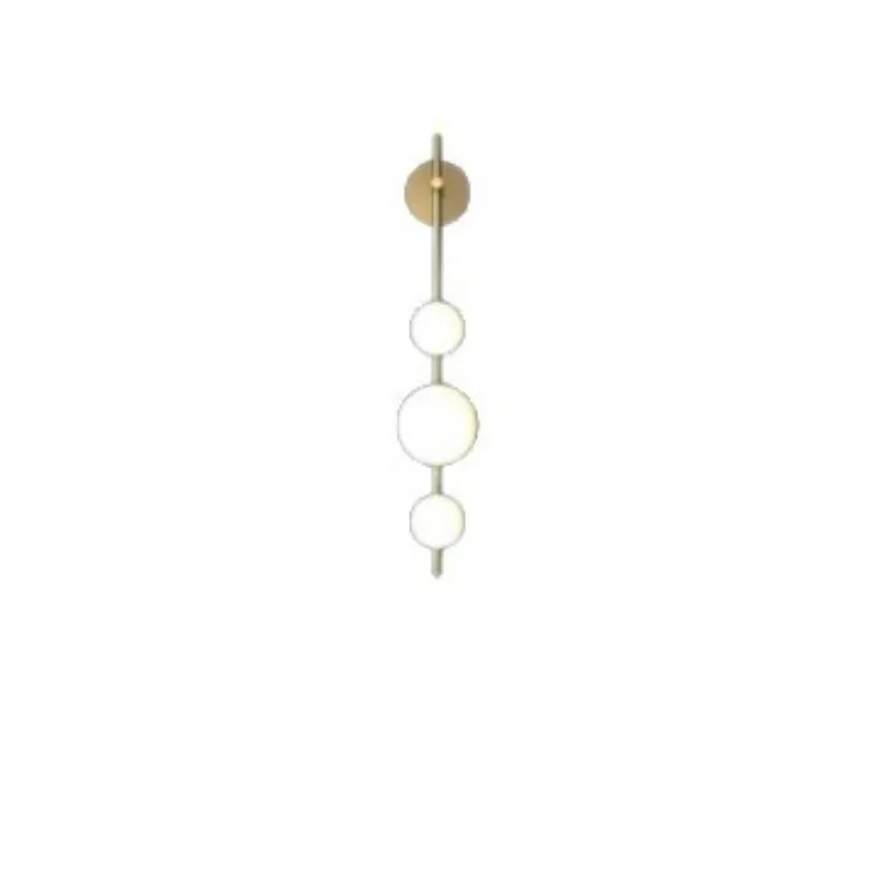 Simple sugar gourd wall lamp creative led entrance aisle background wall living room wall lamp