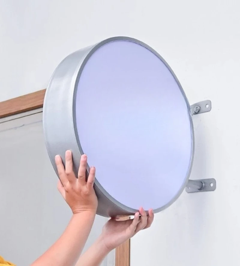 

Outdoor Rotary Light Box Light Emitting Diode Signage Panel Decorative Advertising Signage Business Signage