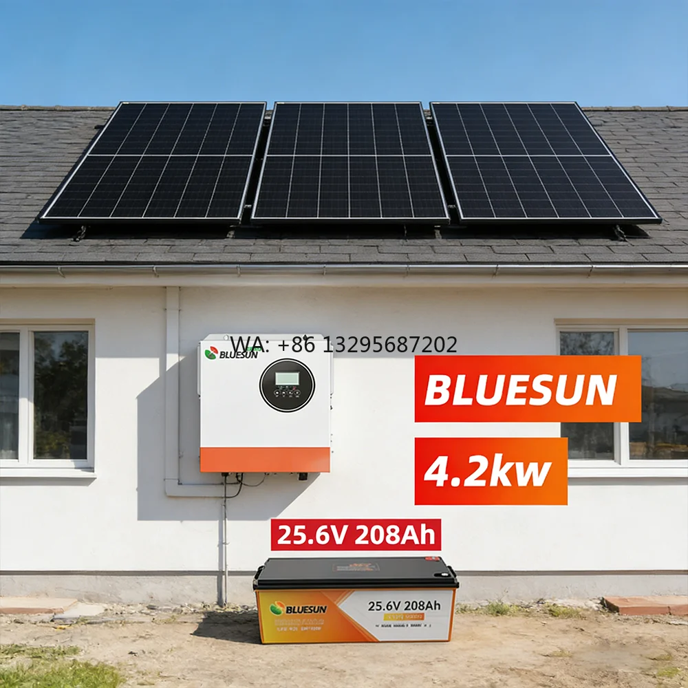 

4.2kW Off Grid Solar System With 5kWh 10kWh Battery WiFi Monitor LiFePO4 Compatible Hot Sale Product 4.2KW Solar System