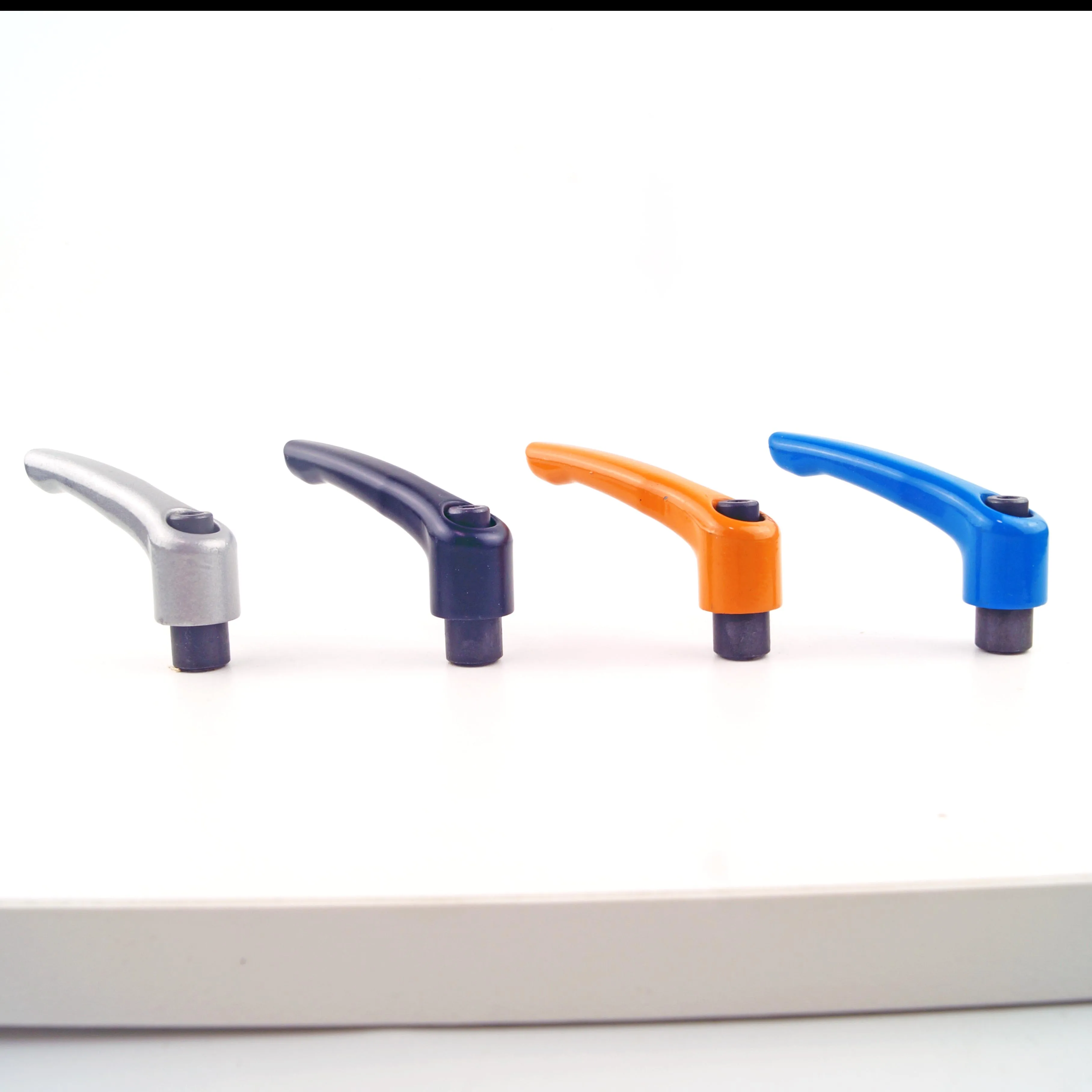 M8 Female Die Casting Zinc alloy Clamping lever . Clamping handle lever.solid Adjustable handle