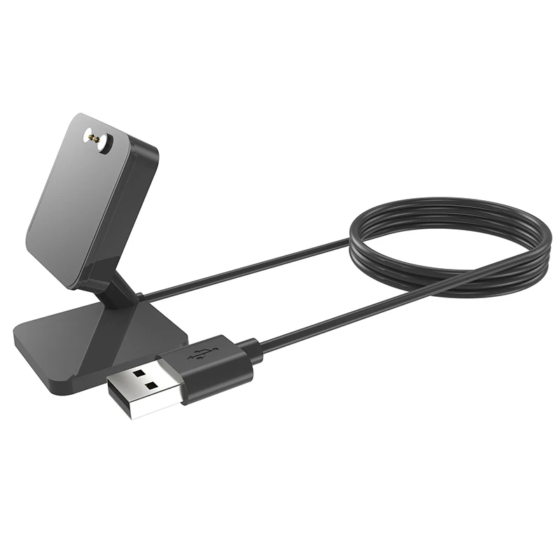 سطح المكتب حامل شاحن محول USB شحن كابل حوض محطة حامل ل Haylou الشمسية لايت/ساعة ذكية 2 برو تهمة الملحقات