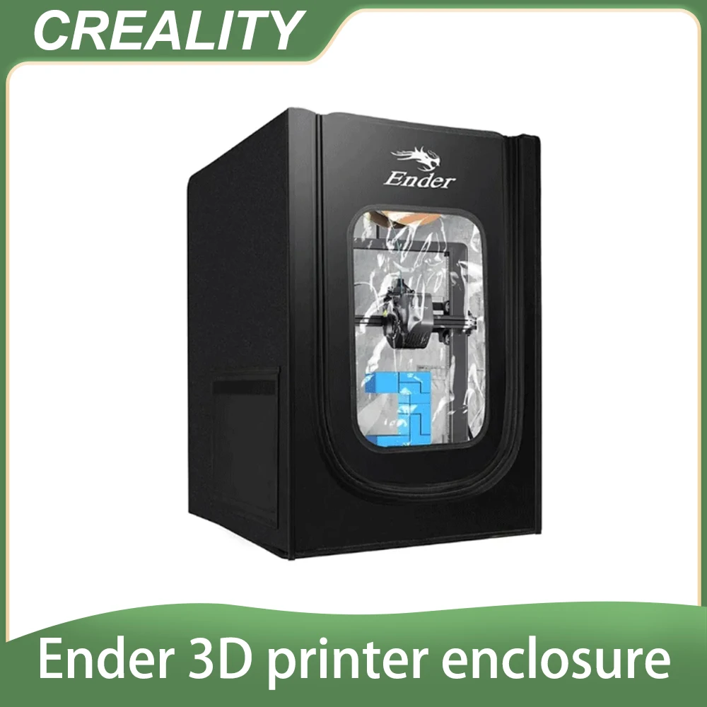 

Защитный кожух Creality для серии Ender-3: огнестойкий, пылезащитный, с поддержанием постоянной температуры, для 3D-принтеров