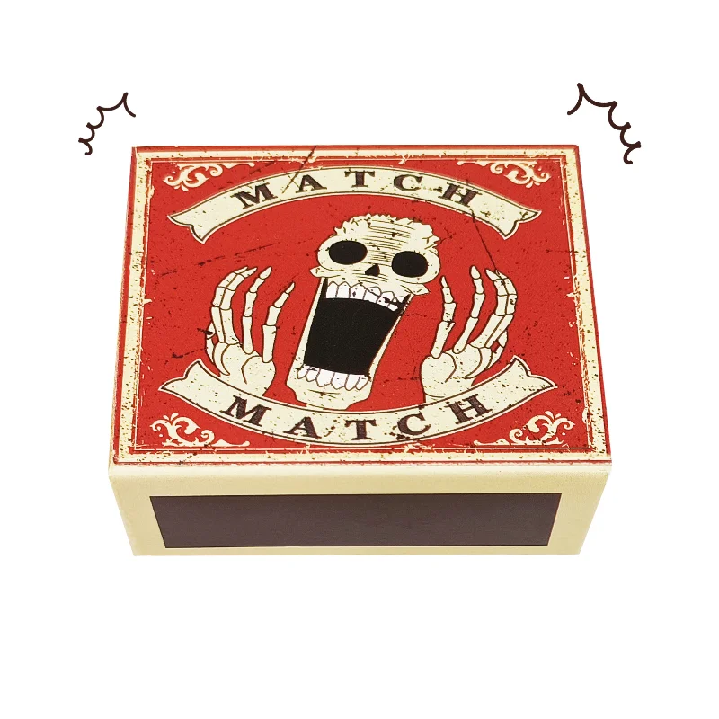 Terror Matchbox Creative Prank Funny Prank Toy Halloween April Fool's Day Props Party Game New Novelty Toys 1pcs