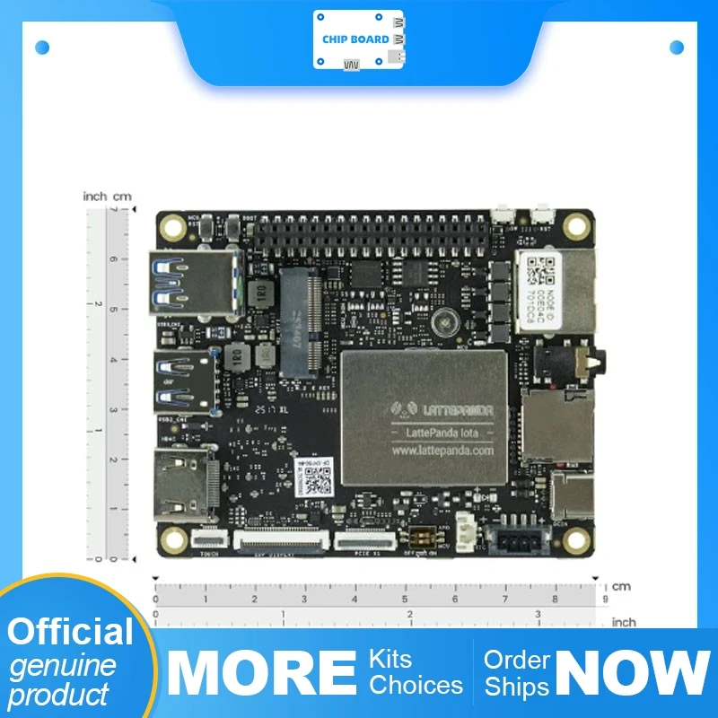LattePanda IOTA palm-sized x86 single board computer with Intel