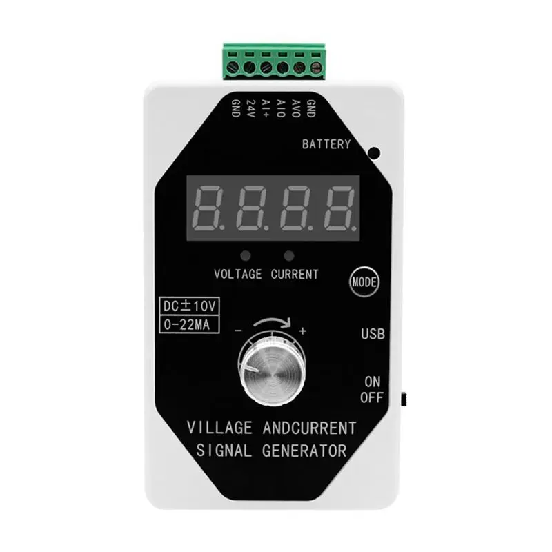 [HOT!A34R】 Multifunction Signal Generator 4-20Ma Current Voltage Temperature RTD Thermocouple Handheld Process Calibrator
