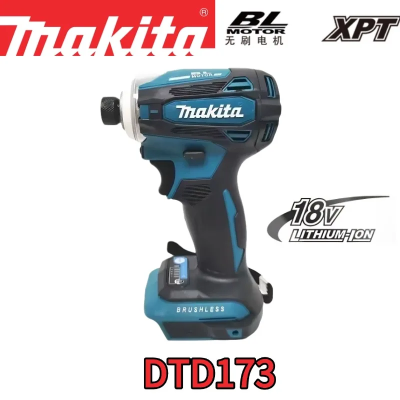 Makita DTD173 18V accuschroevendraaier LXT BL borstelloze motor elektrische boormachine hout/bout/T-modus 180 N·M oplaadbaar elektrisch gereedschap