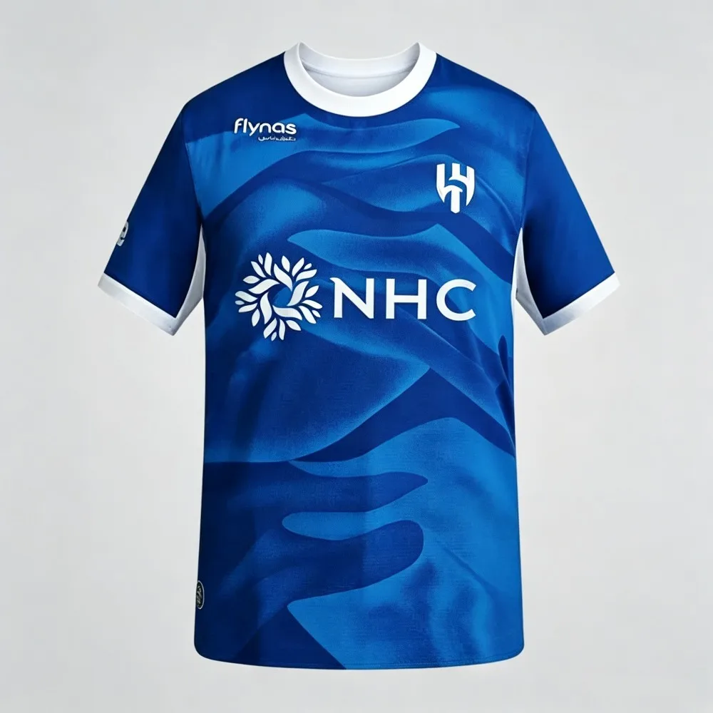 New 2026 Al-Hilal 2627 Season Home Away Jerseys Breathable Short-Sleeve Sports Fashion T-Shirts for Men Women and Fans