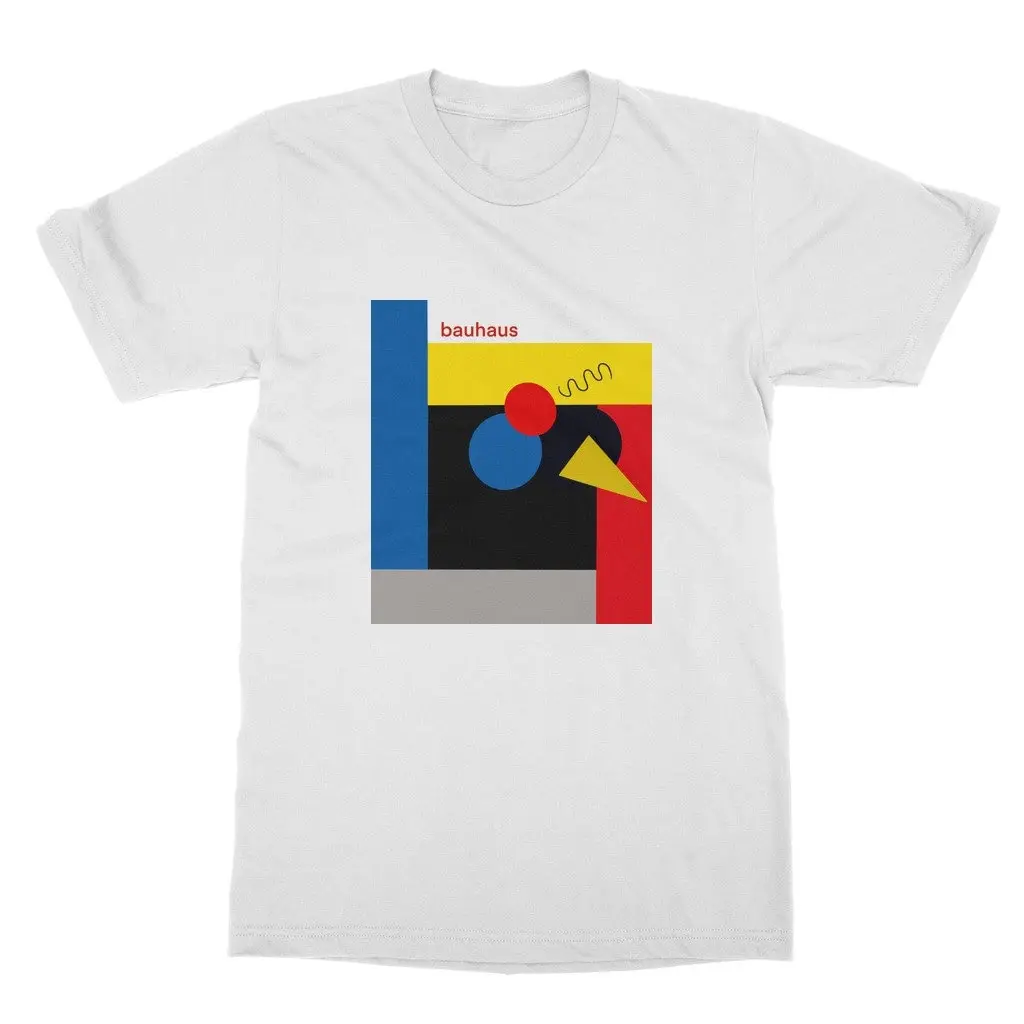 Bauhaus Style Geometric Classic T ShirtArtist Adult Shirt Mens Tops Womens