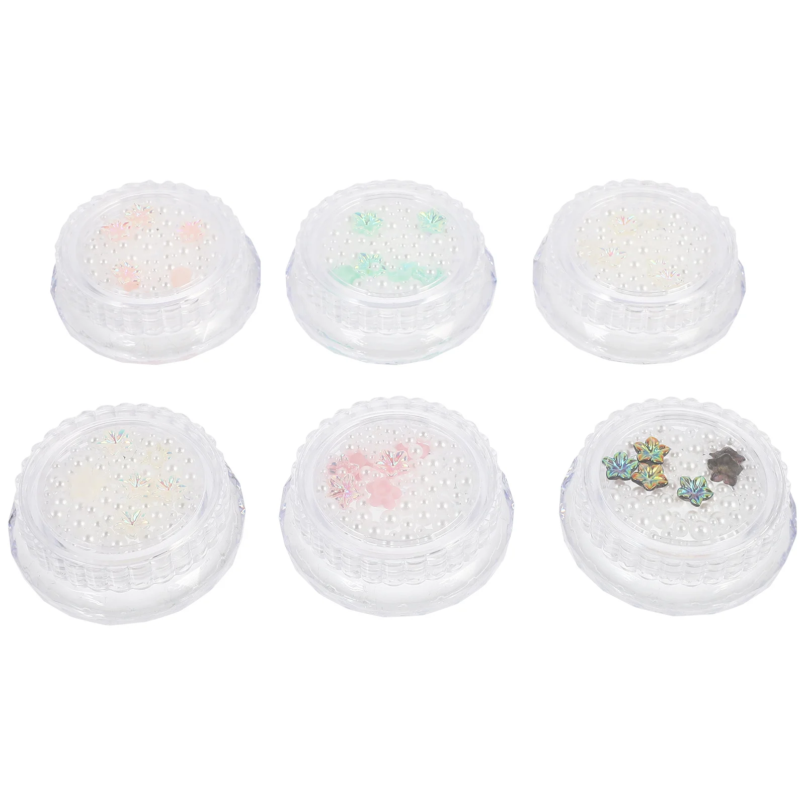 6 Boxes Ballet Shoes Nail Art Decors Exquisite Manicure Ornaments for Dating Shopping Work Decorative Nail Charm Set