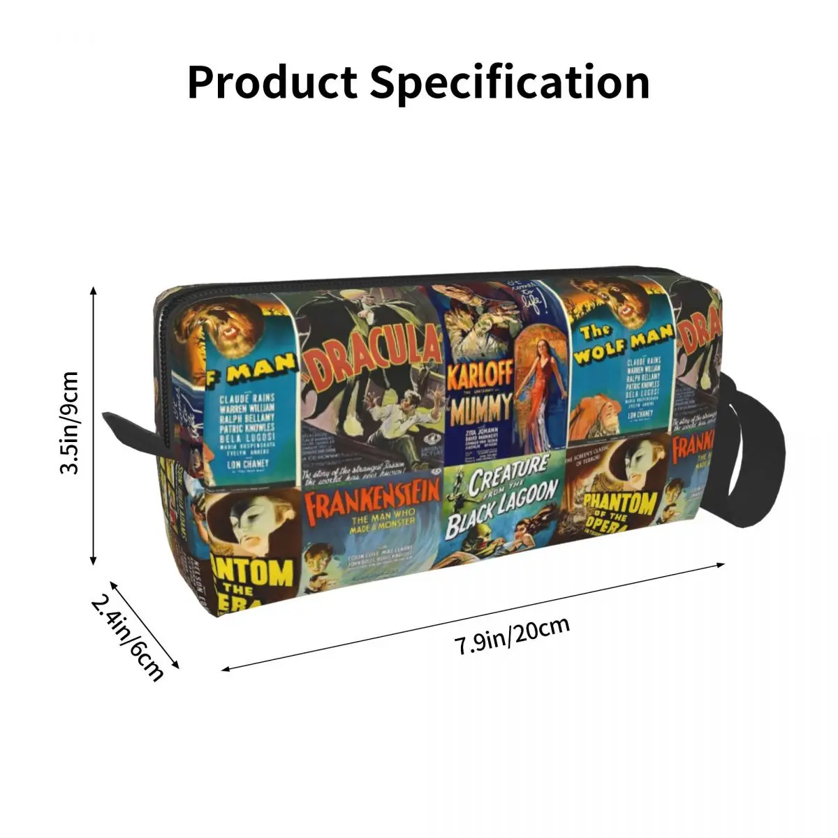 العالمي وحوش مقلمة الطلاب الهدايا صندوق القلم حقيبة أقلام رصاص لوازم مكتبية السفر النساء حقيبة مستحضرات التجميل المنظم الحقيبة