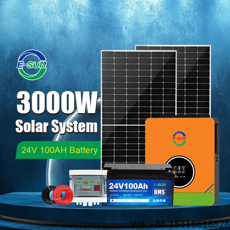 Esun Fast Charging 3kw Solar Inverter Hybrid Photovoltaic System Lithium Battery Home Energy Storage System 98% Efficiency