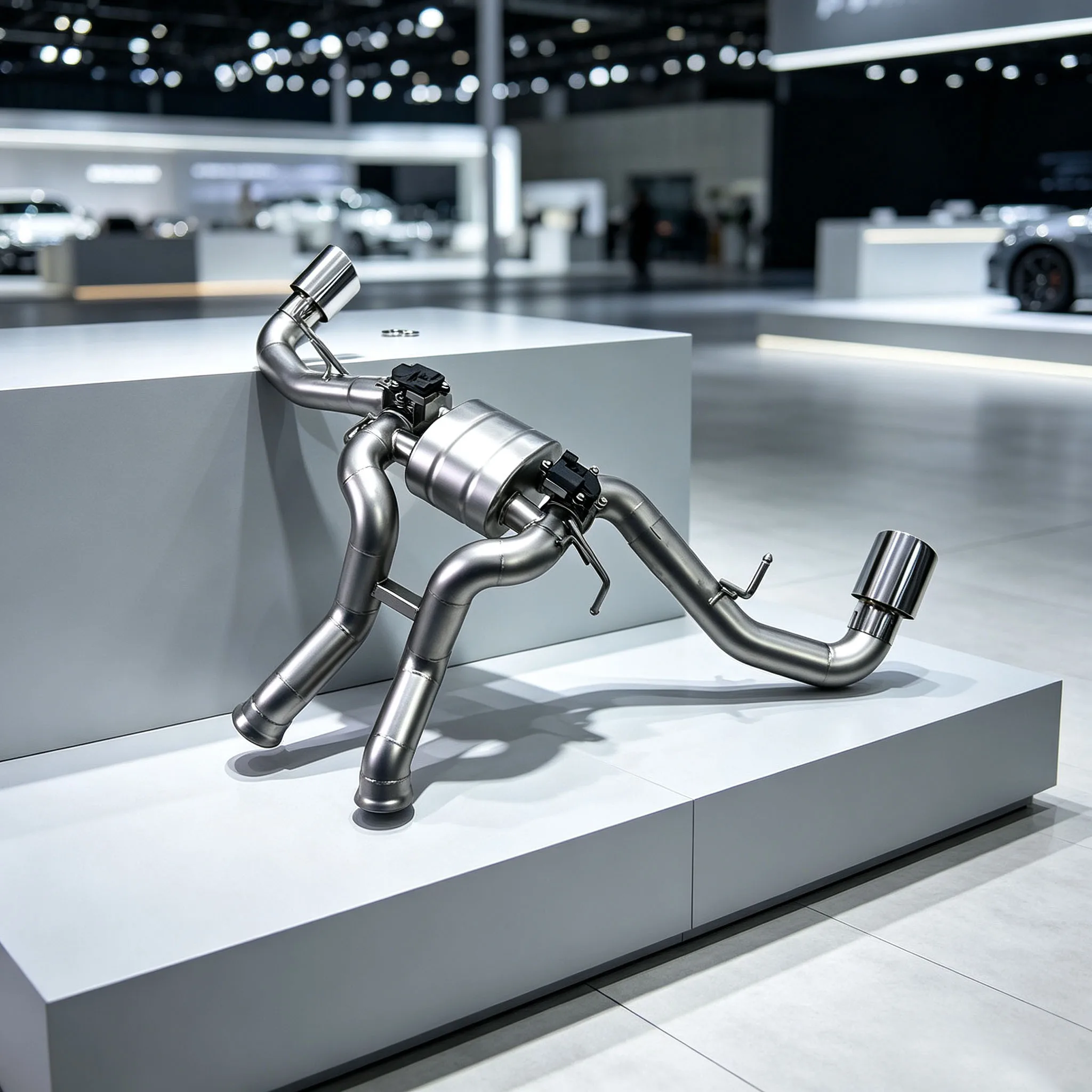 Racing Grade SS304 Valvetronic Catback Exhaust System Electronic Valve Muffler for McLaren 540/540C/570/570S/570GT 3.8T