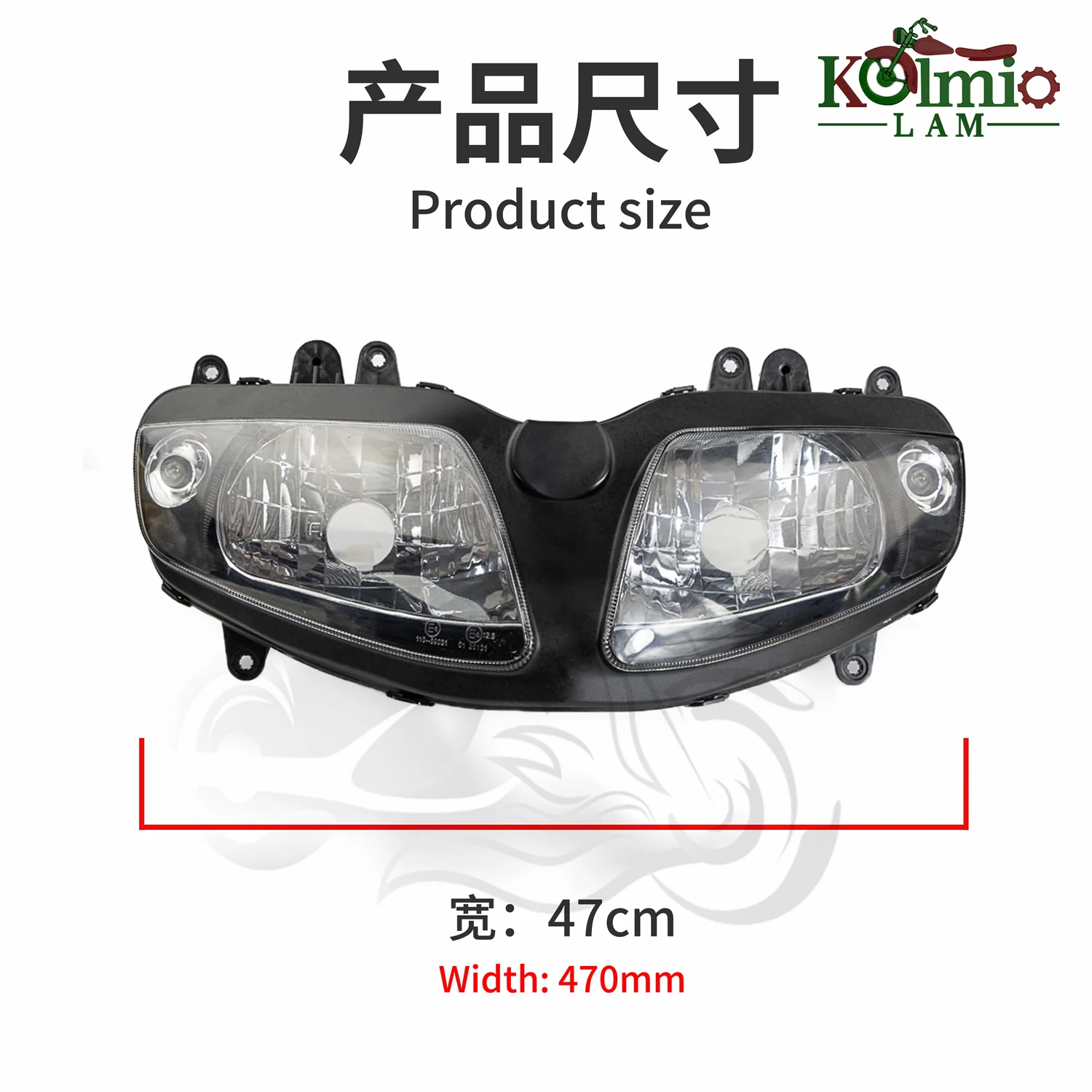 Fit For 2003 - 2011 SUZUKI SV650 SV650S SV1000 SV1000S Motorcycle Headlight Headlamp Assembly SV 650 1000 2004 2007 Head Light