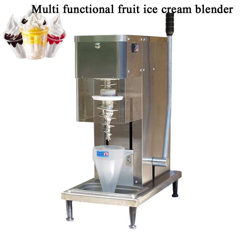 

Fixed Speed 2500rpm Commercial Soft Ice Cream Shaker Mixer Blender Flurry Maker Machine