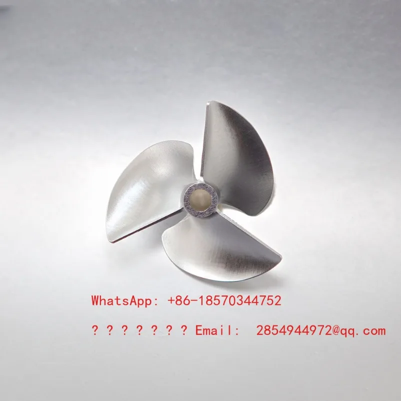 アルミ合金三枚羽根プロペラ-40-59mm-ピッチ-14-正負プロペラ-モデルプロペラ-スペアパーツ