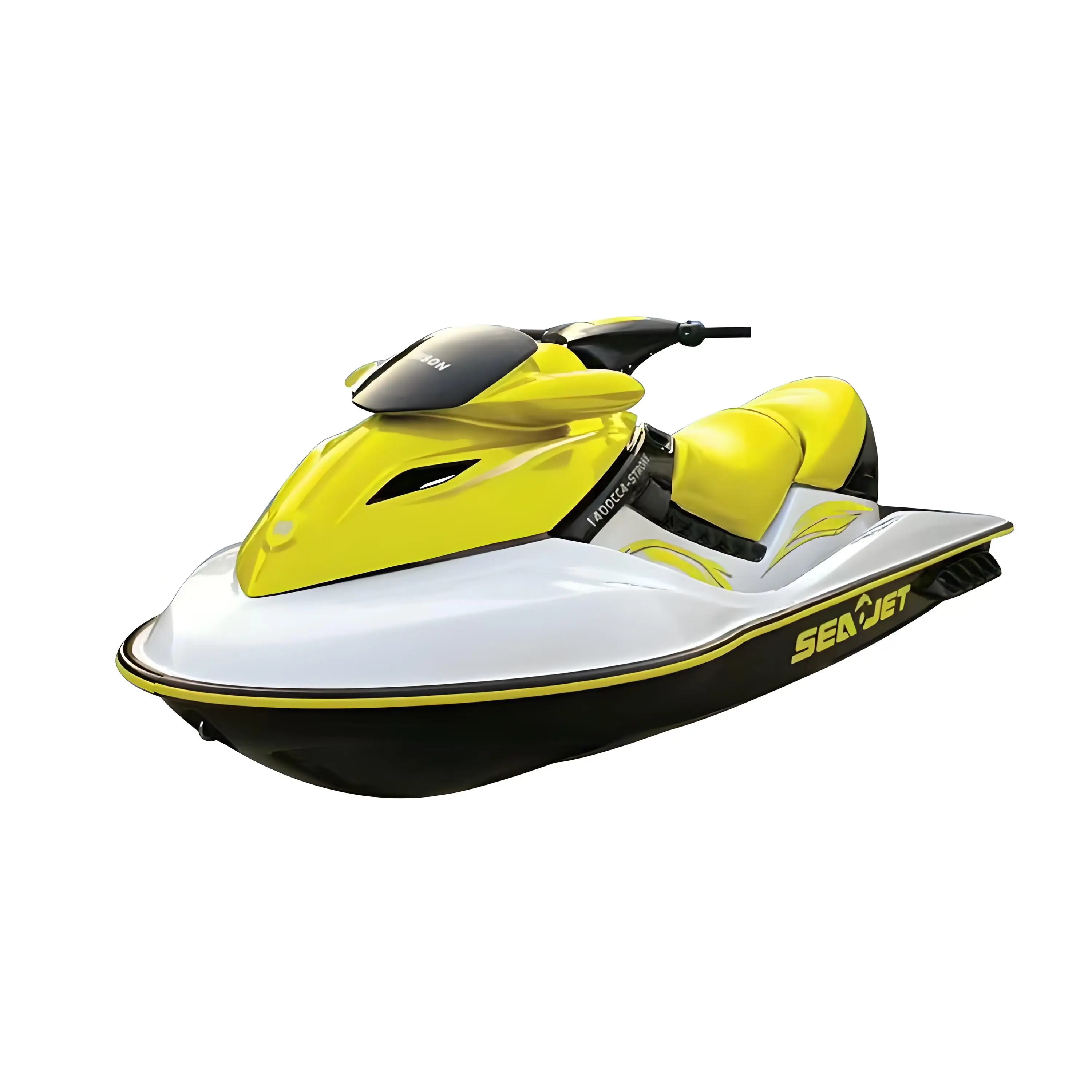 Low Price Fiberglass 4 Stroke Personal Watercraft with Motor Engine High Speed Mini Jet Boat Water Jet Ski for Sale