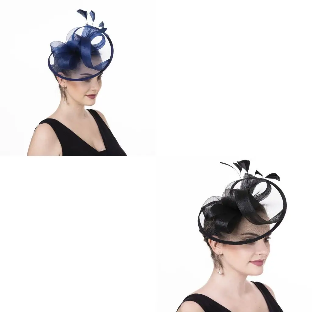 

652F Prom Wedding Hairpiece For Ladies With Flowers And Delicate Veil