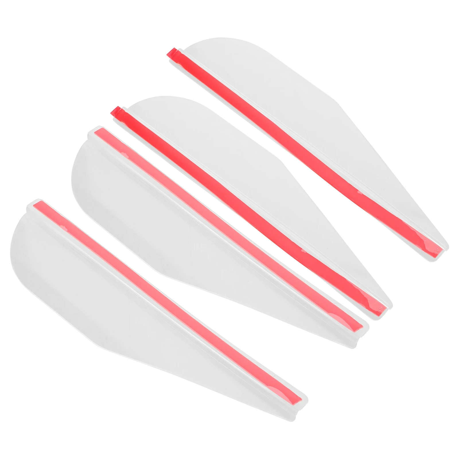 

4pcs Car Side Rain Shields Rearview Mirror Protector Durable Waterproof Adhesive Rainbow Cover Window Visor