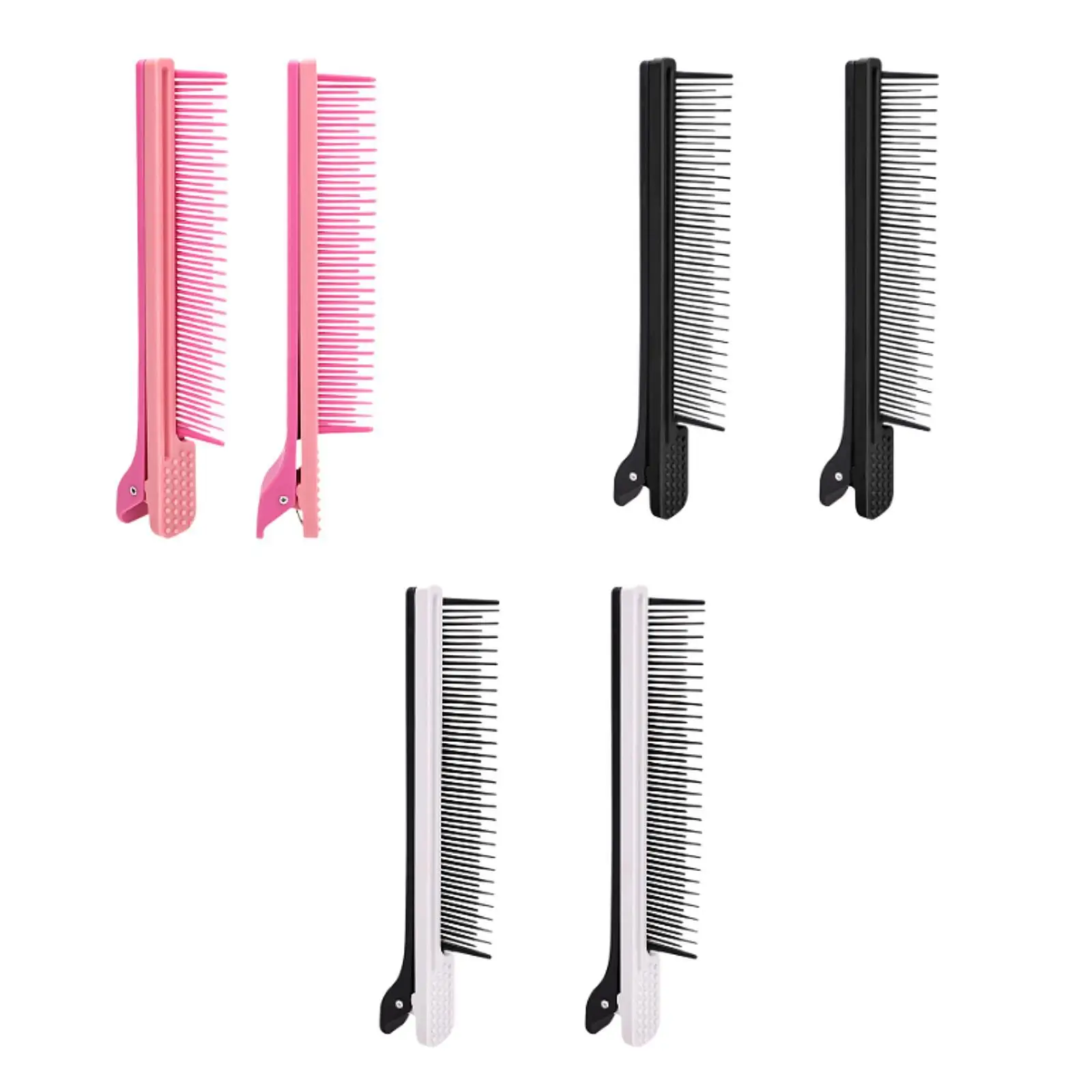 

2x Hairdressing Auxiliary Clip Precision Sectioning Hair Professional Hairpin for Dyeing Hair Cutting Hair Perfection Trimming